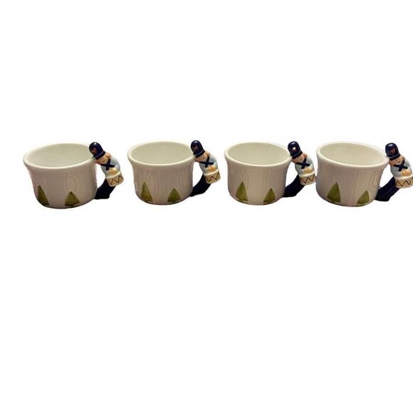 Department 56 Humpty Dumpty Storybook Village Mini Teacup Set of 4 - Picture 2 of 6